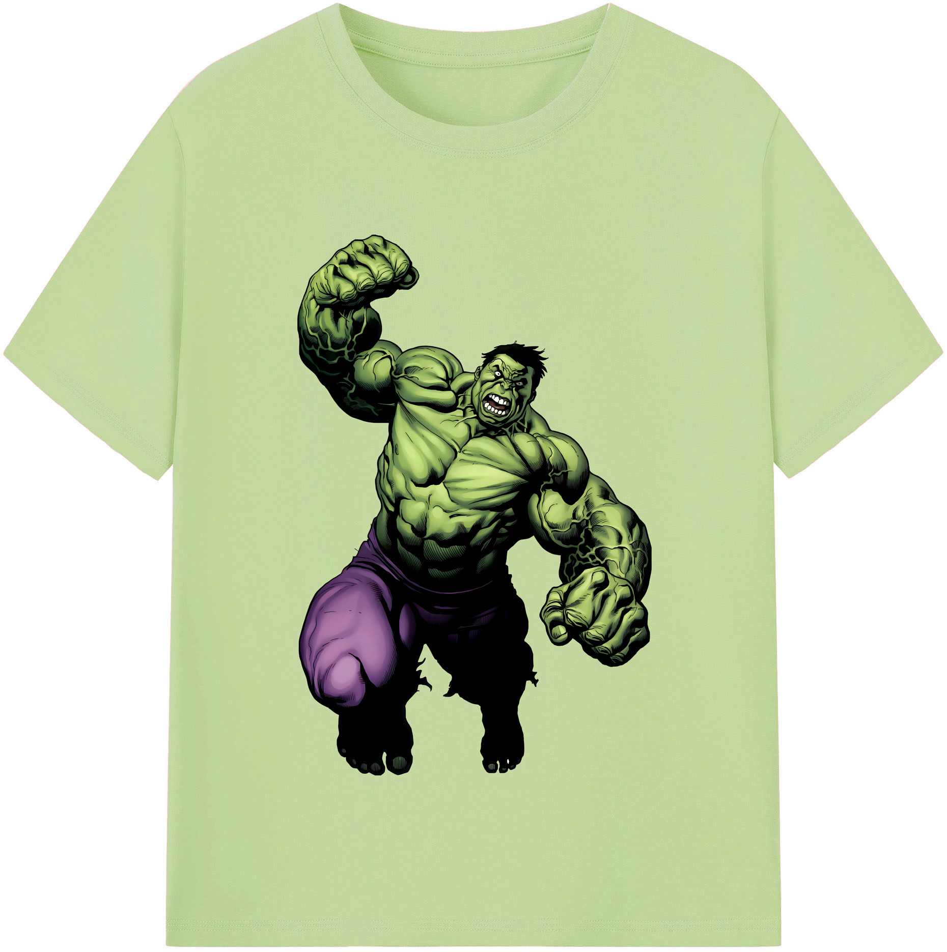 （画像用） アベンジャーズ The Avengers 綿100％半袖Tシャツ（フロントプリント）